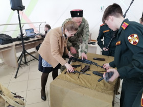 Слёт военно-патриотических клубов образовательных организаций г. Ульяновска.