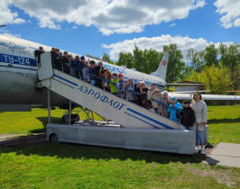 Посещение Головного отраслевого музея истории гражданской авиации.